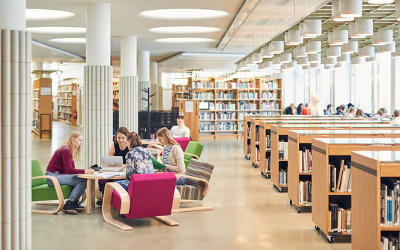 Aalto Learning Centre Interior