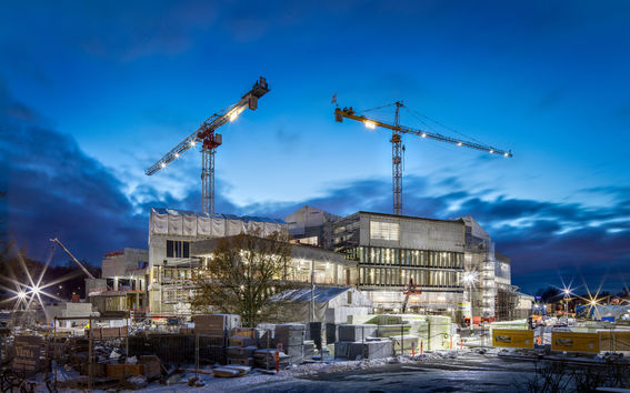 The Väre construction site. Photographer: Kalle Kataila.