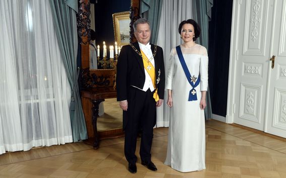 Haukio and Niinistö. Photo: Vesa Moilanen/Lehtikuva
