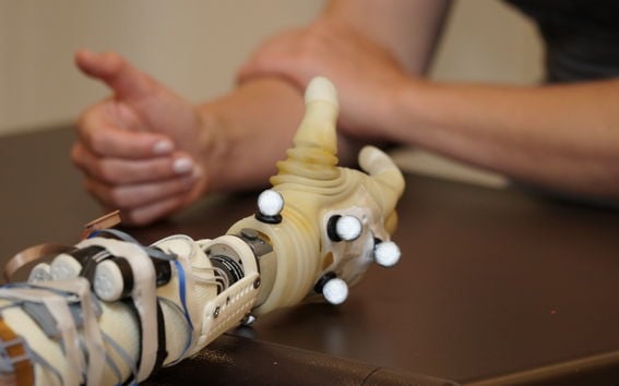 Human hand, robot hand