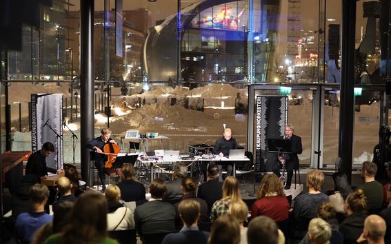 Petteri Mäkiniemi and Ilpo Jauhiainen Musica Nova 2019 - Sound in New Media