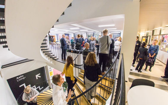 Living+ Hub Opening staircase