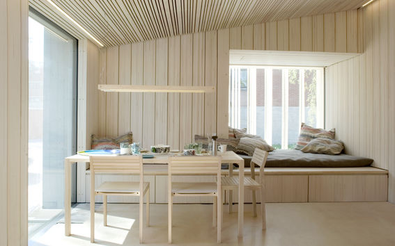 Luukku House was designed to have a low carbon footprint. Photo by Anne Kinnunen