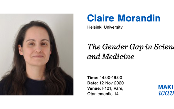 Claire Morandin event flyer