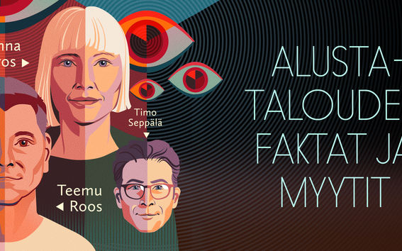 Alustatalouden faktat ja myytit -podcastissa Timo Seppälä, Johanna Småros ja Teemu Roos pohtivat, mihin tekoäly ja sen supervoimat pystyvät?