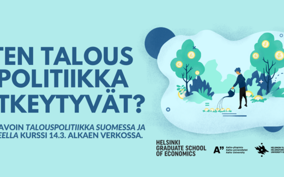 Helsinki GSE:n talouspolitiikkakurssi, kevät 2022