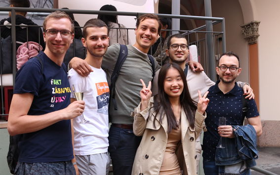 Happy students from the Machine Learning course on a networking event in Helsinki, hosted by Aalto University Summer School.