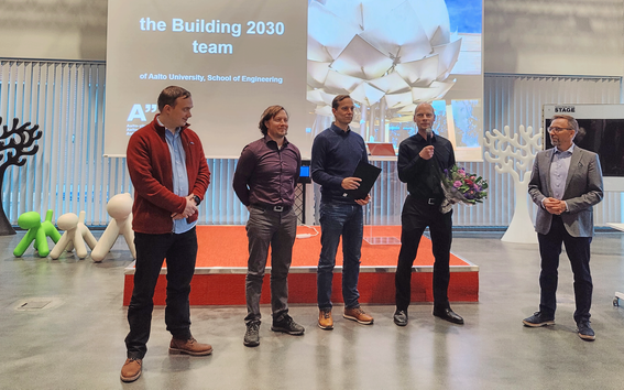 Building 2030 - Aalto Pioneering Excellence Award 2023 