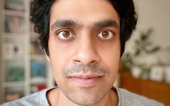 Profile picture of Introduction to VR summer course teacher Gautam Vishwanath. He has brown hair and brown eyes and is pictured straight from the front.