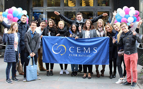 CEMS-opiskelijoita syksyllä 2016.