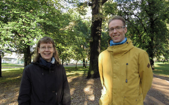 Tuija Virtanen and Antti Miihkinen started their collaboration in Aalto University's pedagogical studies. Photo: Outi Puukko