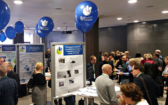 Smart Energy Transition -tutkimushanke esittäytyi Suomen Akatemian järjestämässä Rakkaudesta tieteeseen -tapahtumassa 14.2.2018 Finlandia-talolla.