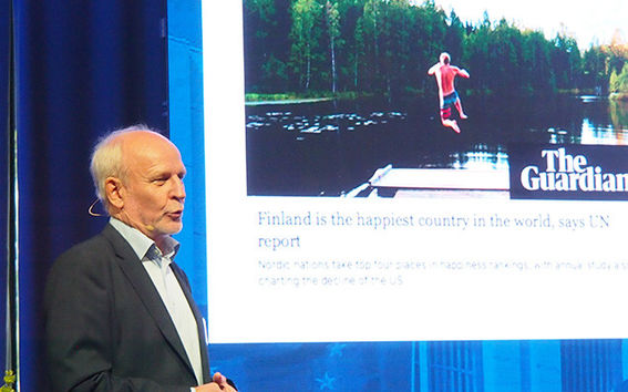 Professor Matti Pohjola. Photo: Jukka Mäkelä / WOLTTI GROUP