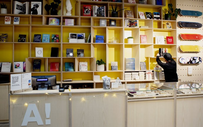 Arts Books Aalto Shopissa /  kuvaaja Julia Weckman