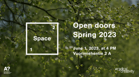 Space 21 Open doors in Spring 2023 cover.