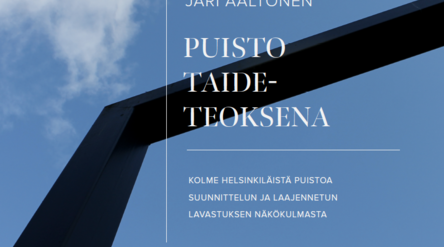 Jari Aaltonen: Puisto taideteoksena -kansi
