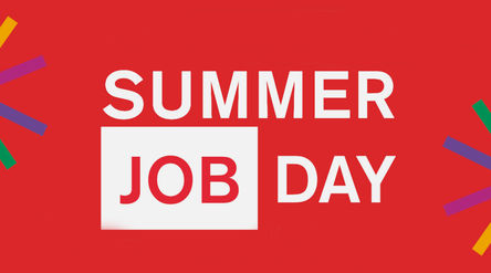 Red Summer Job Day banner