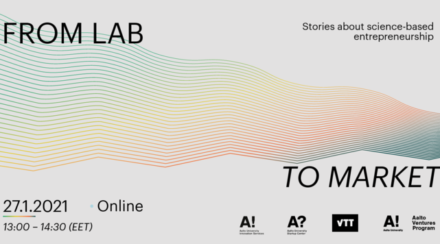 An illustrative banner with graphic line elements