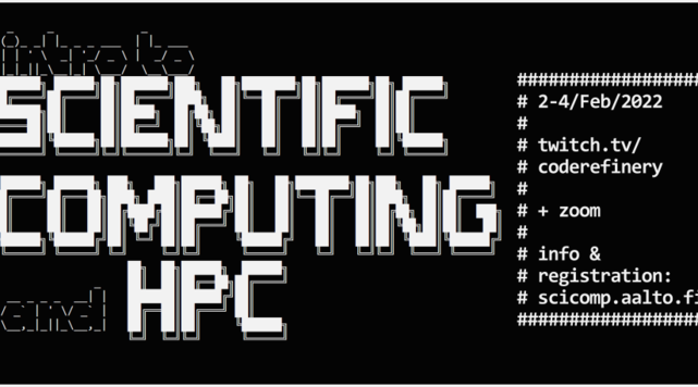 Intro to Scientific Computing 2022