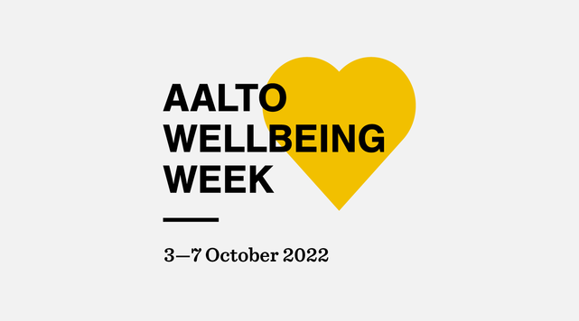 Aalto wellbeing week logo kuva 2022