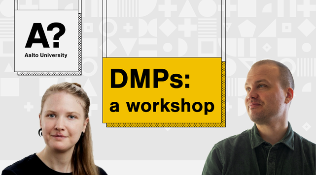 DMPs: a workshop