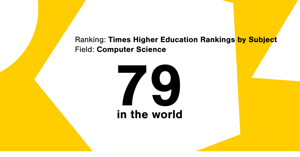 times higher education ranking computer science