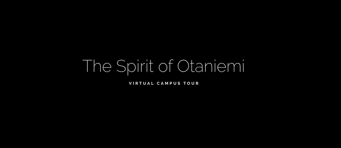 'The spirit of Otaniemi' Virtual Campus Tour. Image courtesy of Julia Sand