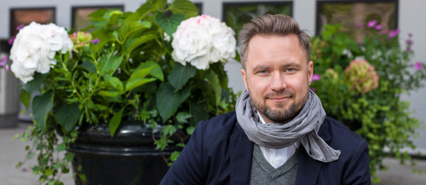 Aalto-yliopisto, Otaniemi stories: Antti Pitkänen, toimitusjohtaja, Seos Design / Kuvaaja: Sinikoski