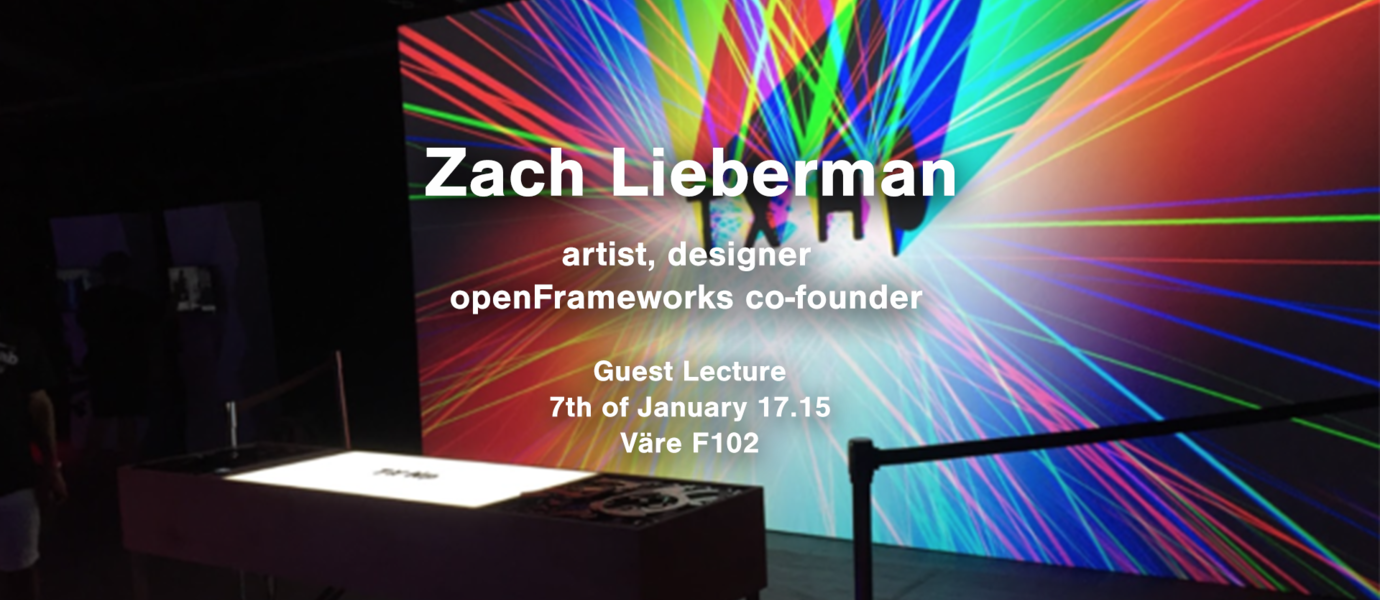 Zach Lieberman Guest Lecture