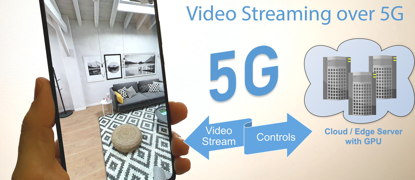 HIgh quality interactive video streaming over 5G, Distributed and Mobile Computing research group at Department of Computer Science Aalto University