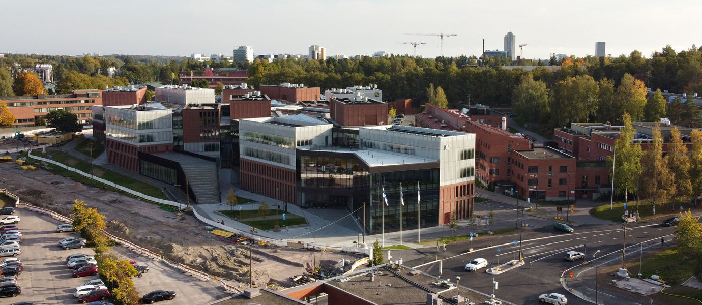 School of Business from a distance in September 2020