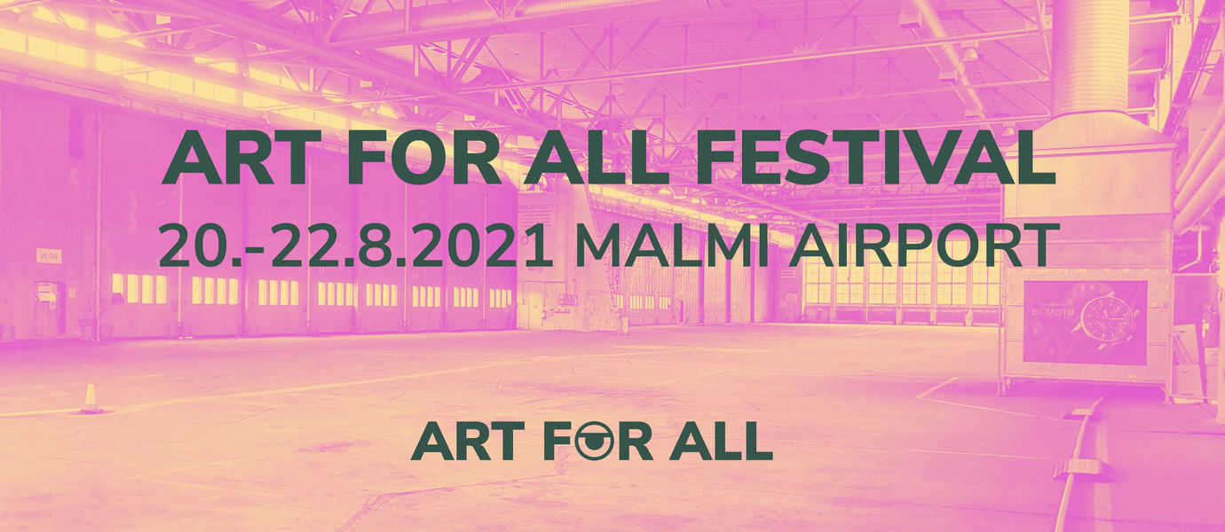 Art for all festival flyer 