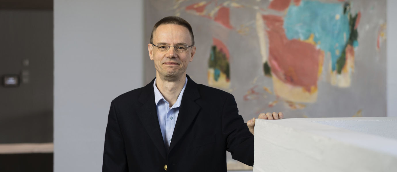 Professor Patric Östergård from Aalto University.