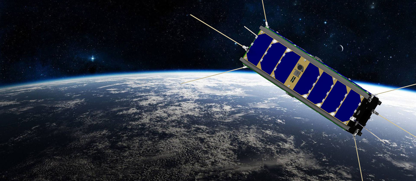 Foresail-1-satelliitti avaruudessa