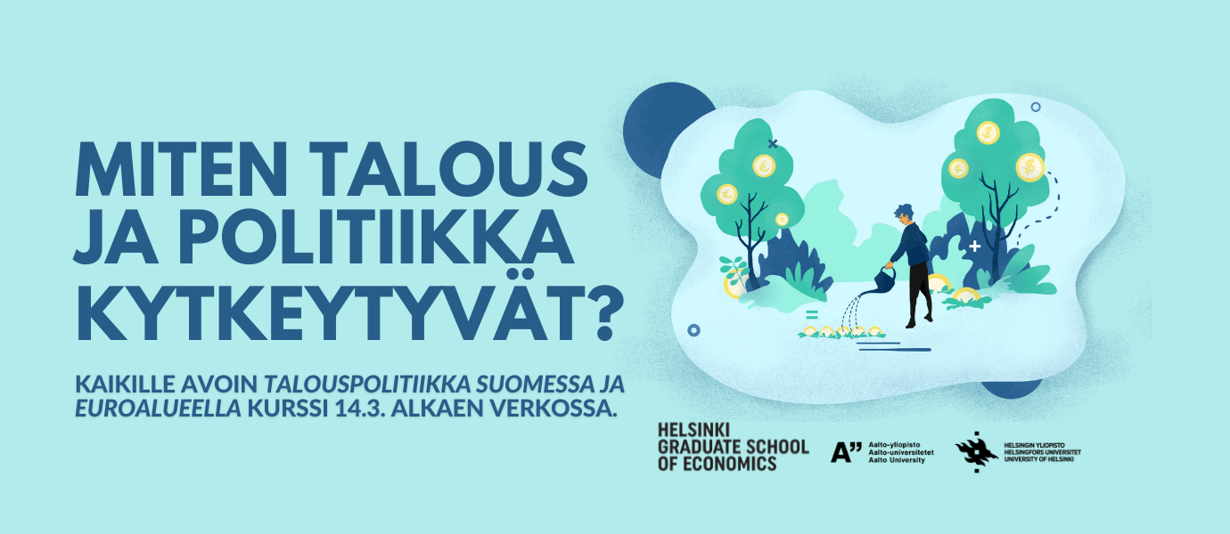 Helsinki GSE:n talouspolitiikkakurssi, kevät 2022