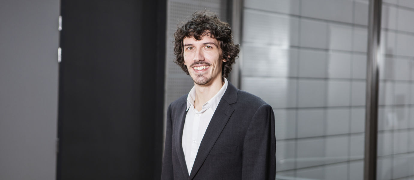 Photo of Doctoral Student Matteo Vacca by Lasse Lecklin