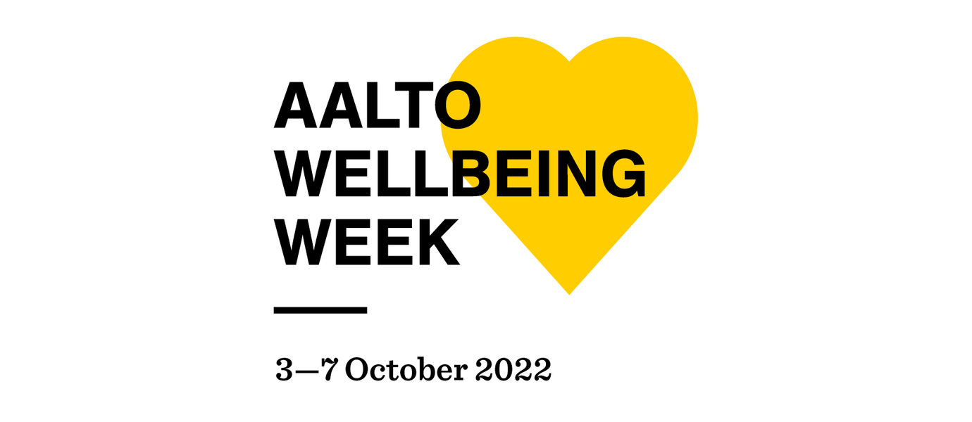 Aalto wellbeing week logo kuva 2022