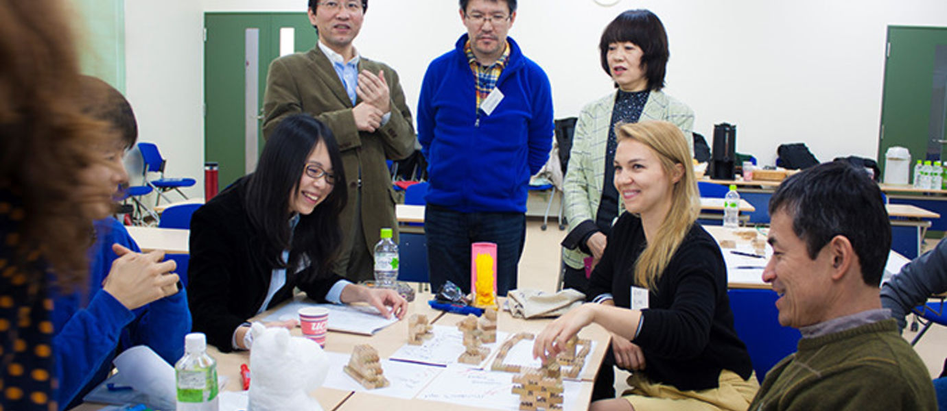 Students and researchers of the IDBM programme held a Design Thinking workshop to engineers of a Japanese university at the beginning of March. The workshop focused on the challenges of product development from the point of view of design and business opportunities. Photo: Jymy Parhiala