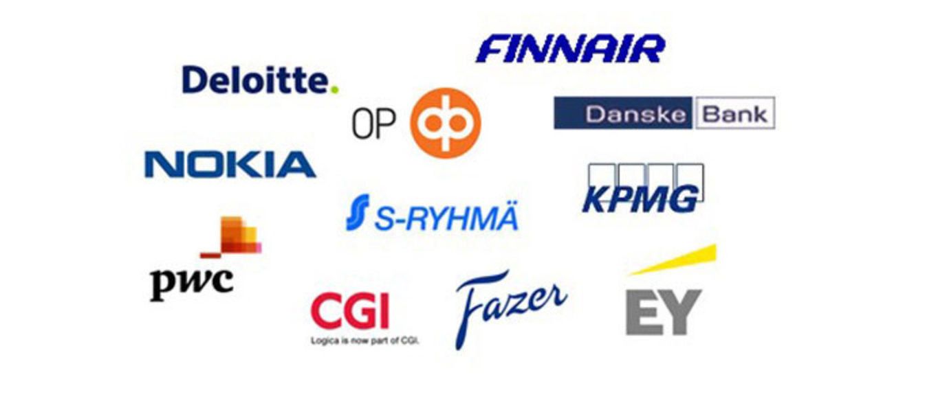 The companies, which took part in Partnership Day.