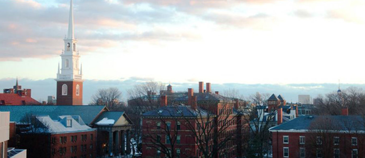 Harvarduniversitetets campus. Bild: Harvarduniversitetet