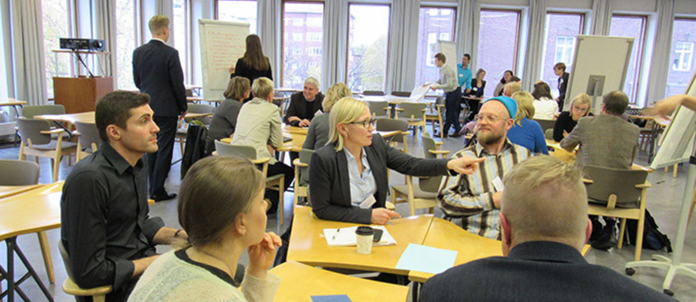 At the workshop moderated by researchers form the Department of Management Studies at the Aalto University School of Business, the participants considered how well-being at work can be improved for personnel through developing processes, management work and communication. Case company was HR services provider Adecco.