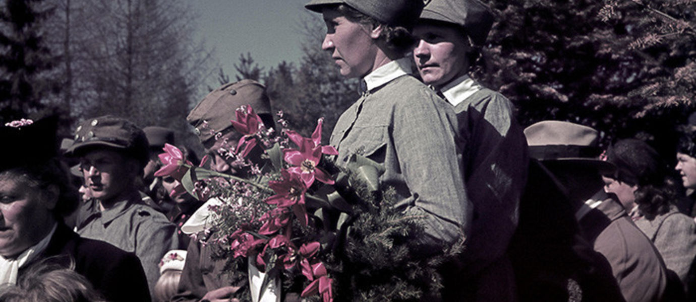 Events of the Memorial Day of the Fallen in Joensuu on 19 May, 1940. Photo: Defence Forces' Photographic Centre SA-photo archive.