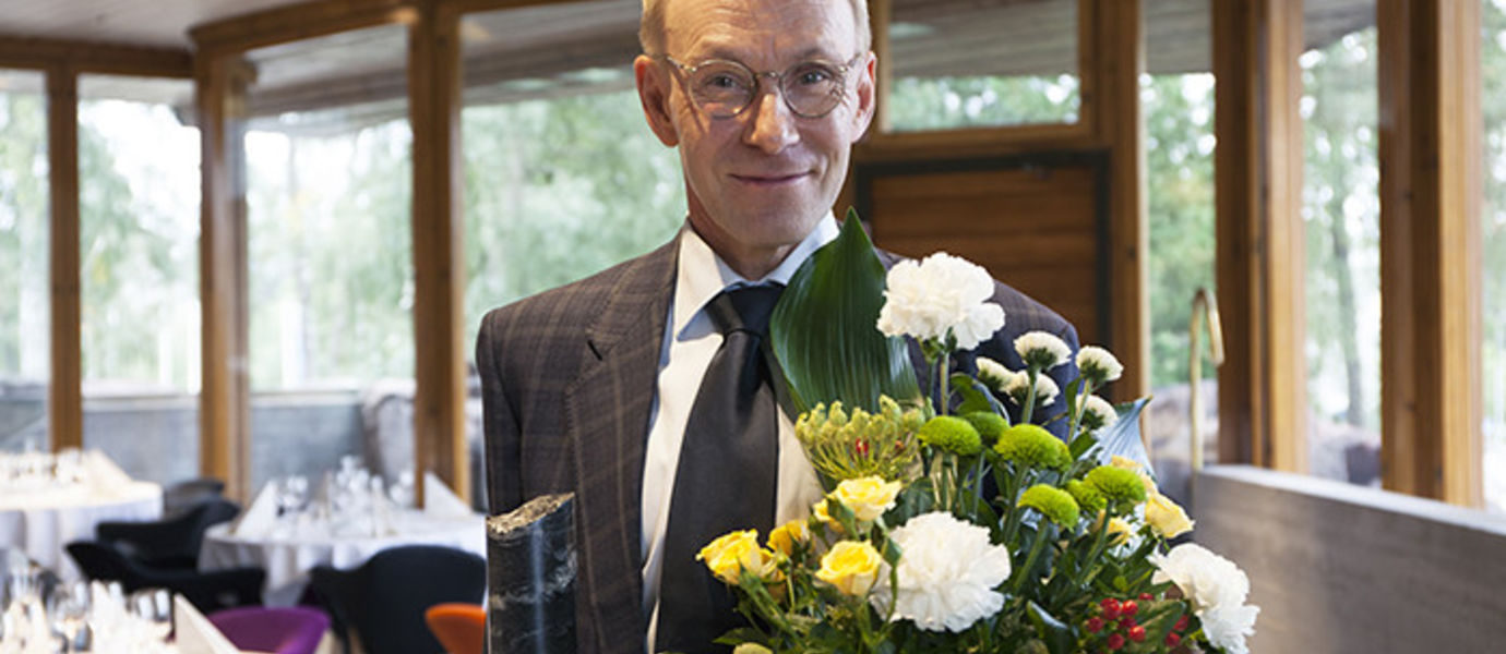 Professori Ahti Salo on järjestyksessään kymmenes Espoo Ambassador. Palkinnon saaja julkistettiin Dipolissa30. elokuuta 2018 pidetyssä kutsuvierastilaisuudessa.