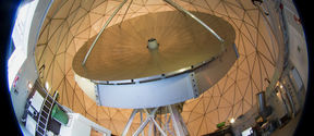 Metsähovi Radio Observatory's 14-metre radio telescope