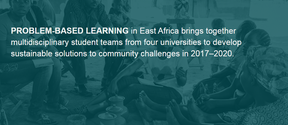 Problem-based learning East Africa project website