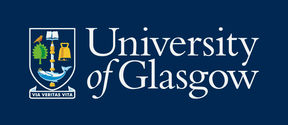 The University of Glasgow official logo consists of the coat of arms and the University of Glasgow logotype
