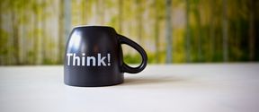 Design Factory coffeecup think