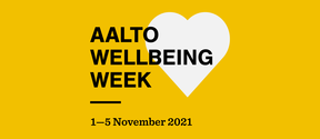 logo of Aalto wellbeing week 2021
