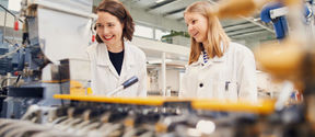 Students in a laboratory