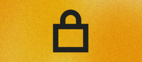 Symbol of a lock visualizing copyrights